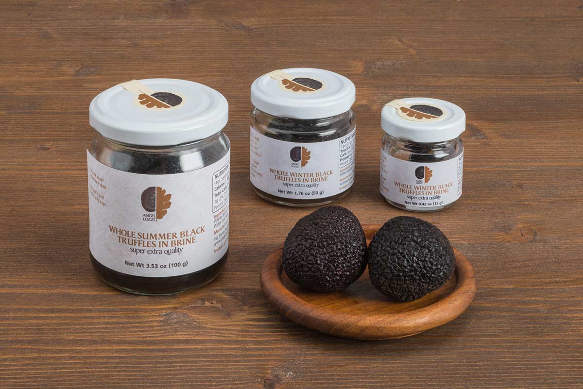 truffe noire d'été conservée angellozzi super extra